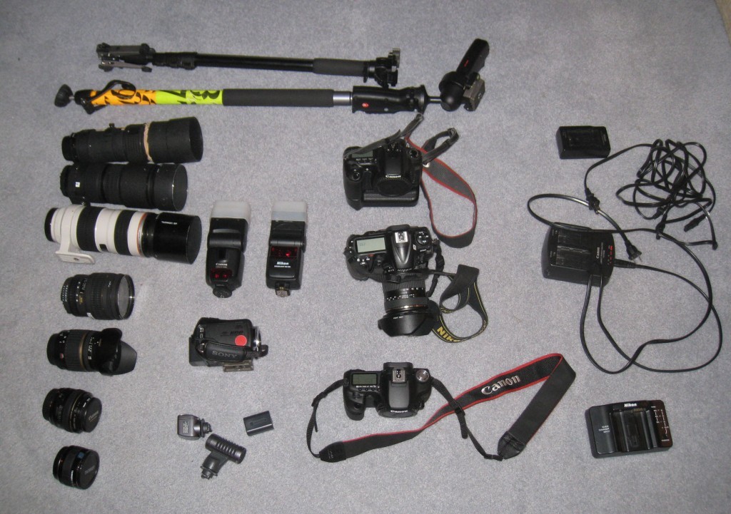 Collegian Photo Gear for the Rose Bowl