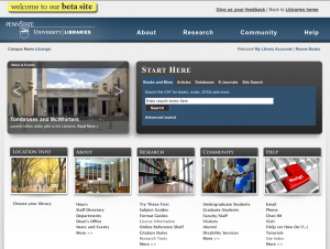 University Libraries Website Redesign