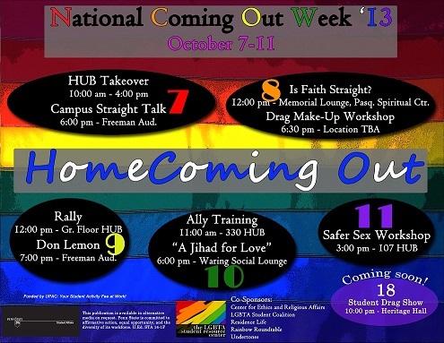 Coming out week