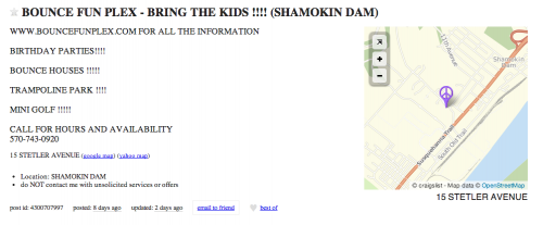 The Best of State College Craigslist is Back