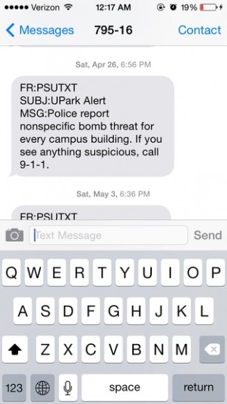 nonspecific bomb threat