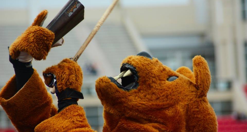 nittany lion mascot cowbell