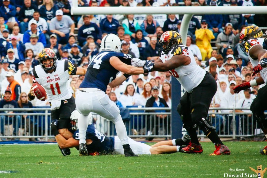 Penn State Football vs. Maryland 2016 defense