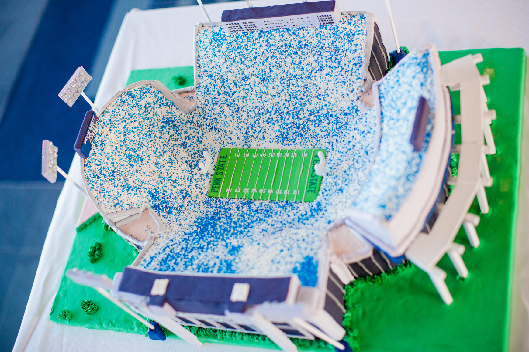 Beaver Stadium Replica Groom's Cake Makes Social Media Rounds Onward State